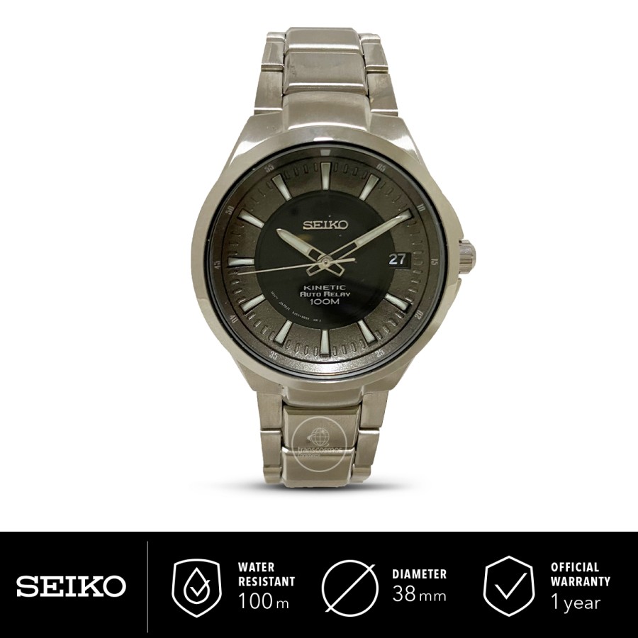 Seiko Classic Kinetic Auto Relay SMA157 SMA157P1